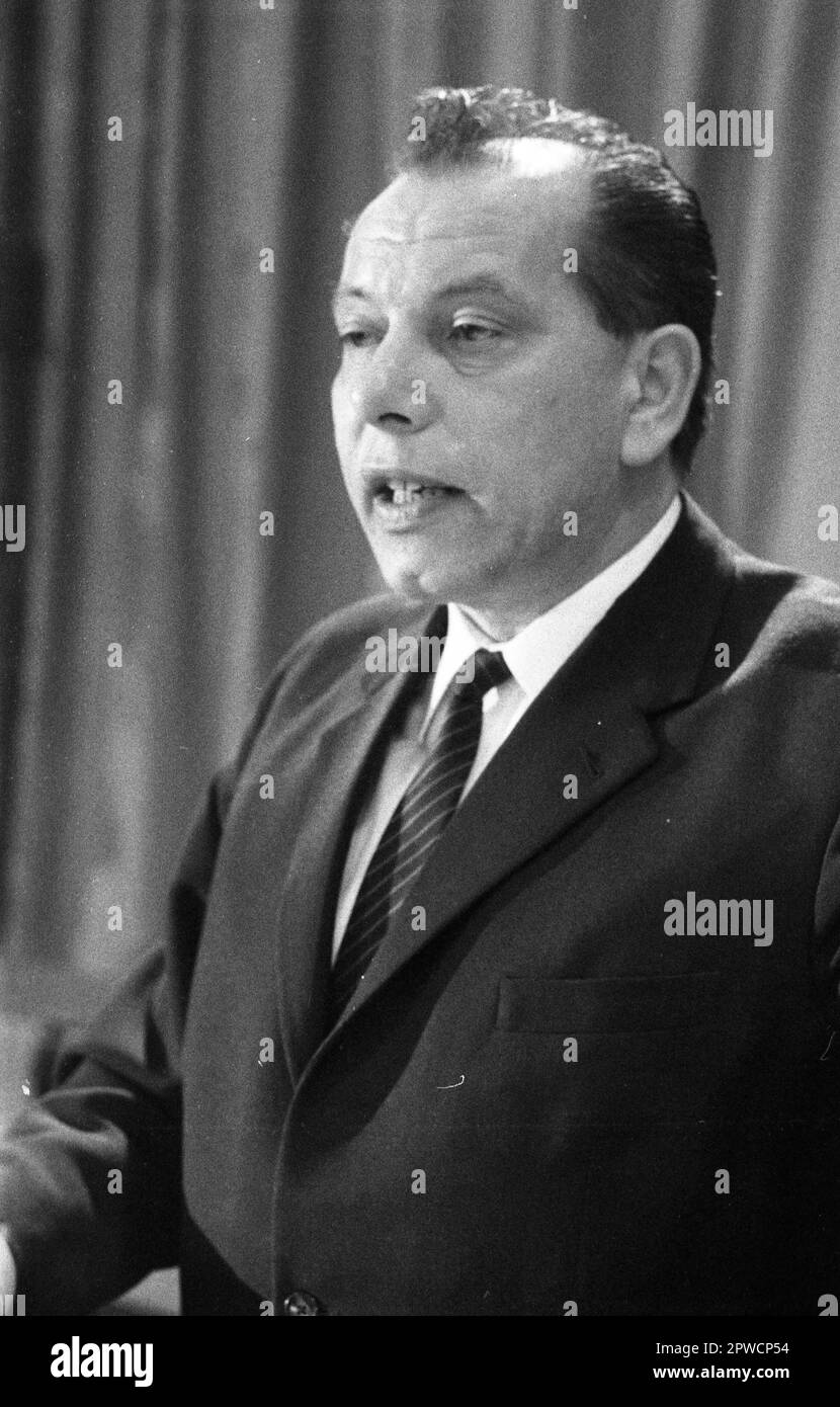 Personalities from politics, economy and culture from the years 1965-71. Olaf Radke (SPD) d ...