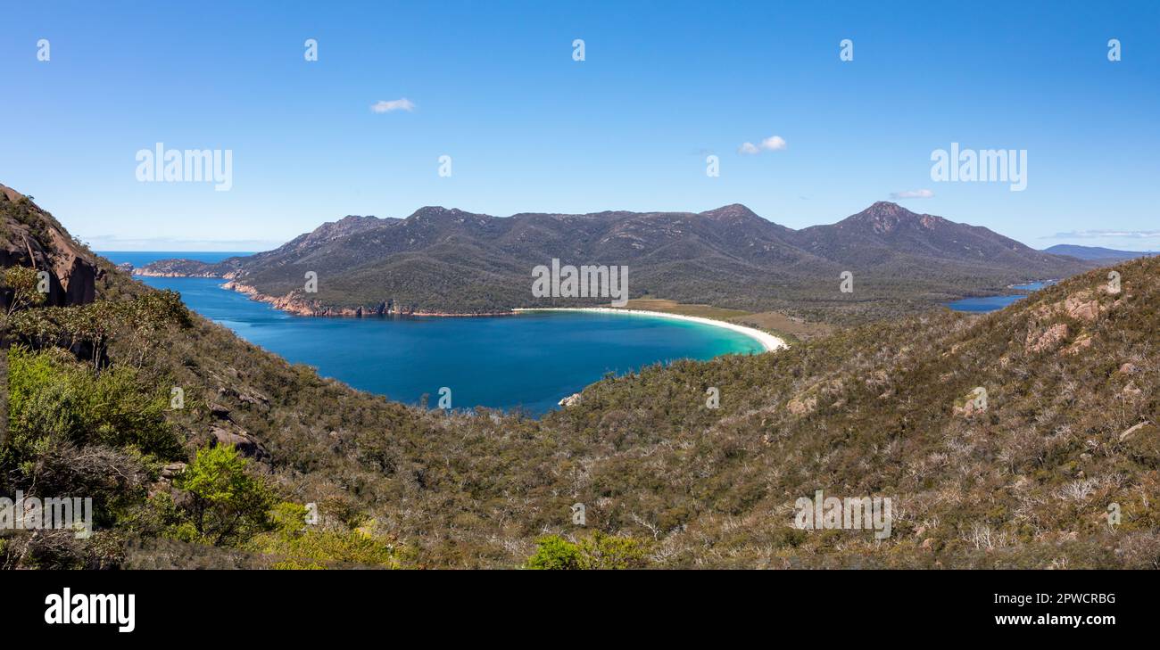 Wineglass Bay, Tasmania, Australia Stock Photo Alamy
