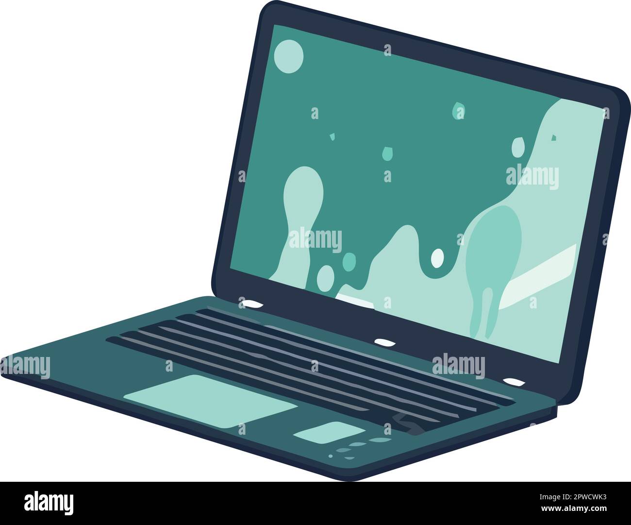 Modern laptop device technology icon Stock Vector Image & Art Alamy