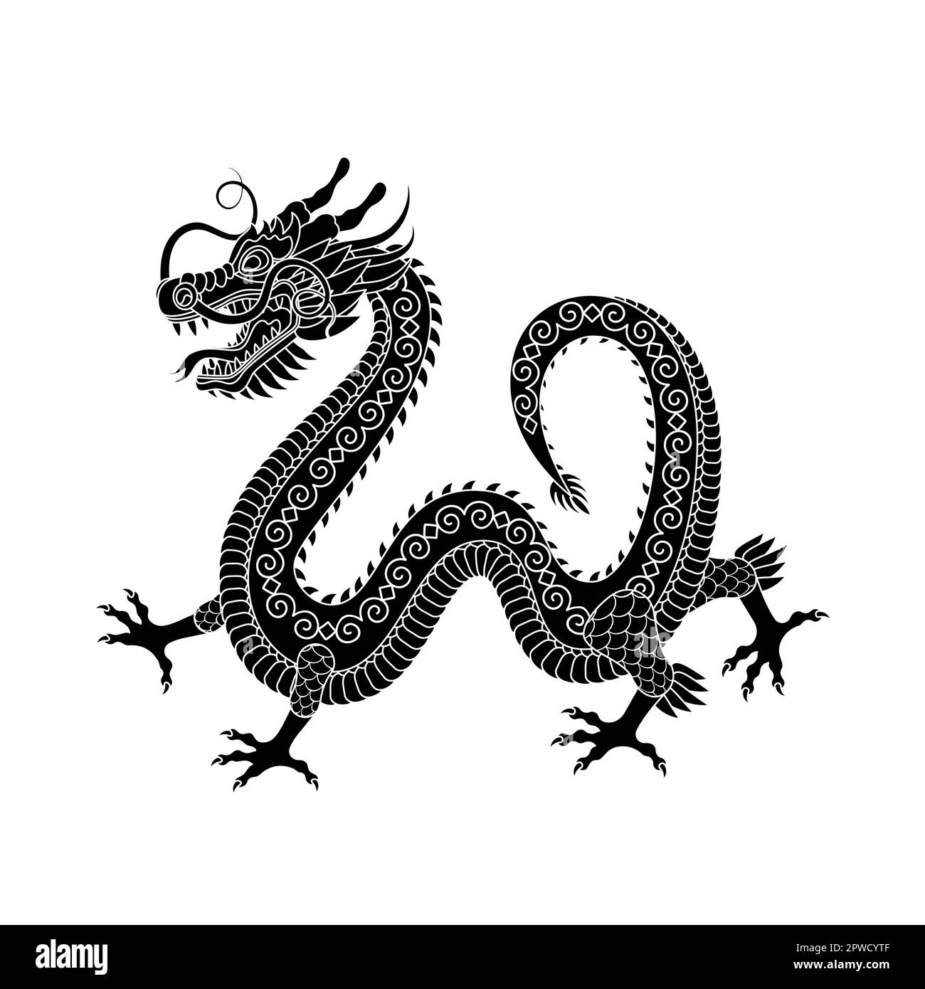 New Year 2025 Year Of The Dragon 2025 Vector Illustrations, 55 OFF