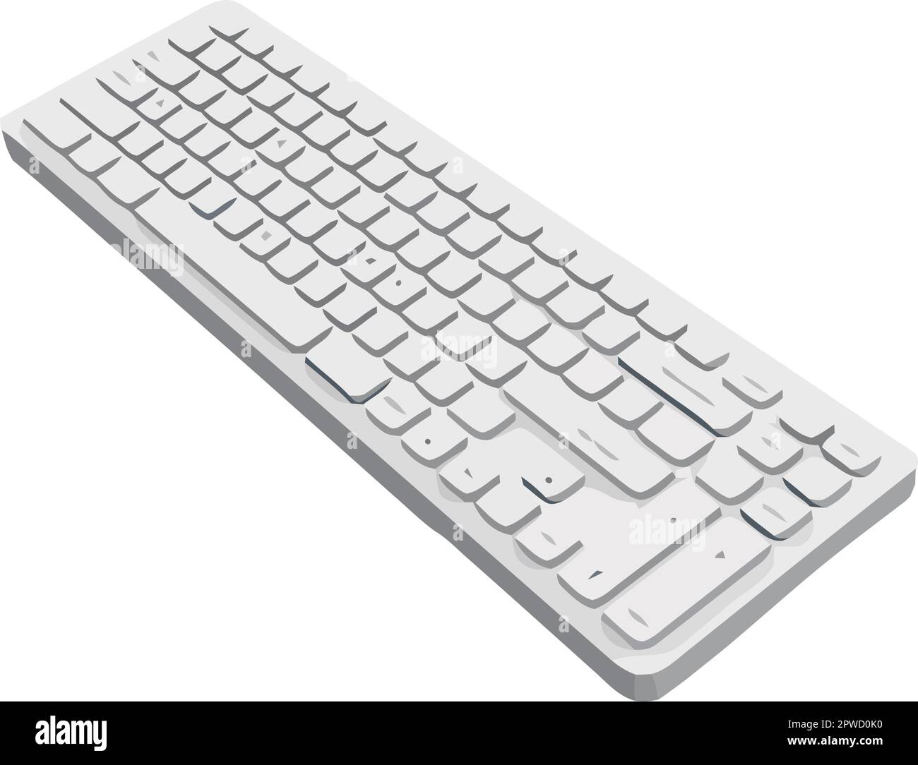 modern computer keyboard device tech Stock Vector Image & Art Alamy