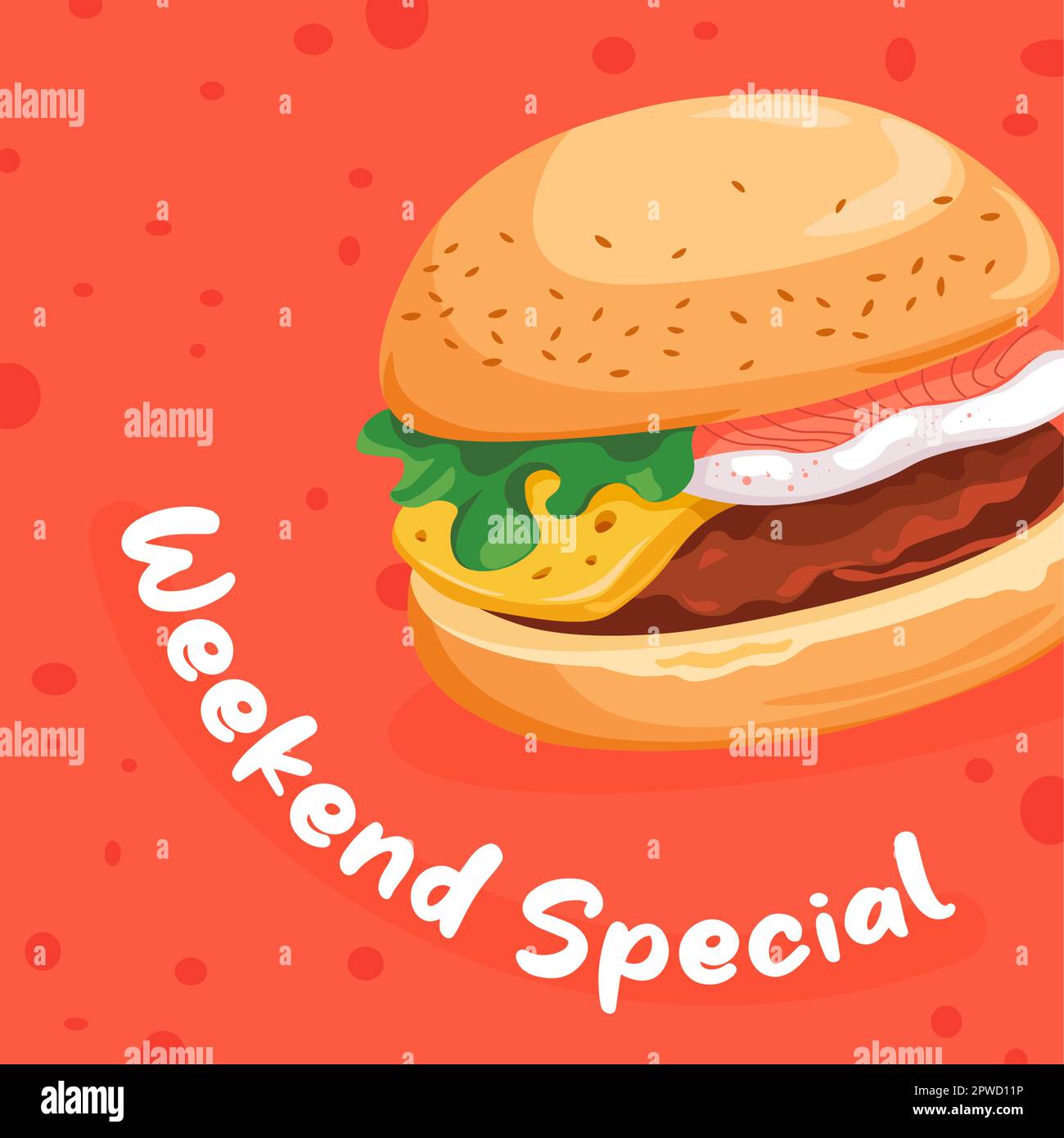 Food menu weekend offer hi-res stock photography and images - Alamy