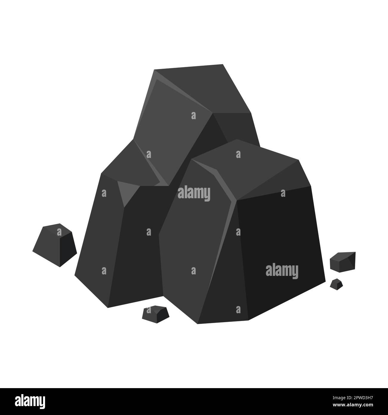 Coal mine silhouette Stock Vector Images Alamy