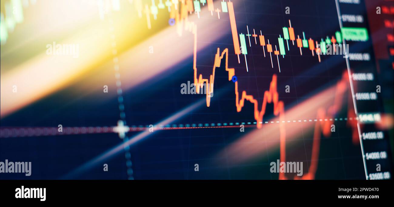 Glowing charts hi-res stock photography and images - Alamy