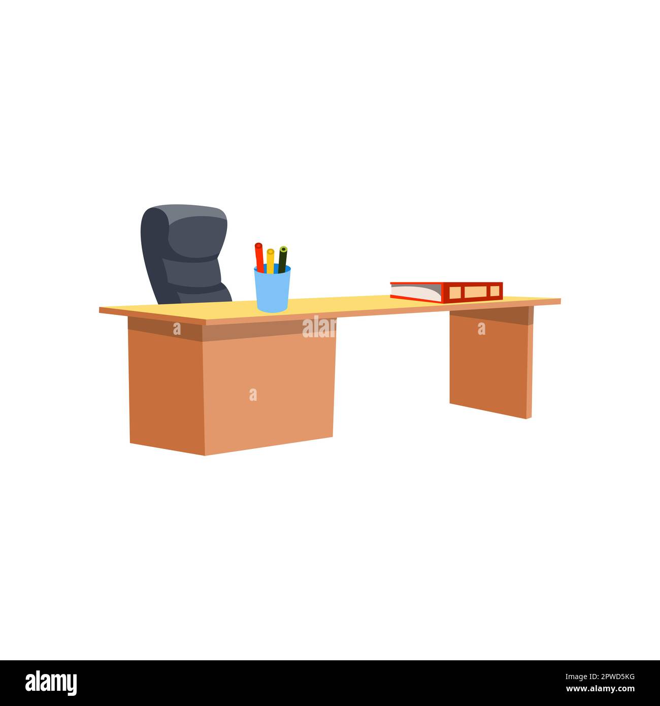 Teacher desk for classroom vector illustration Stock Vector Image & Art
