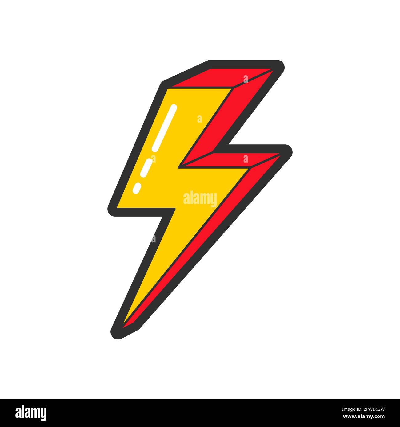 Lightning bolt patch hires stock photography and images Alamy