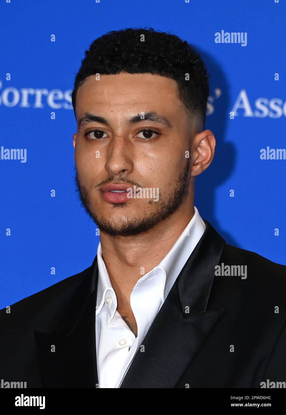 Washington dc usa 29th apr 2023 kyle kuzma arriving at the white