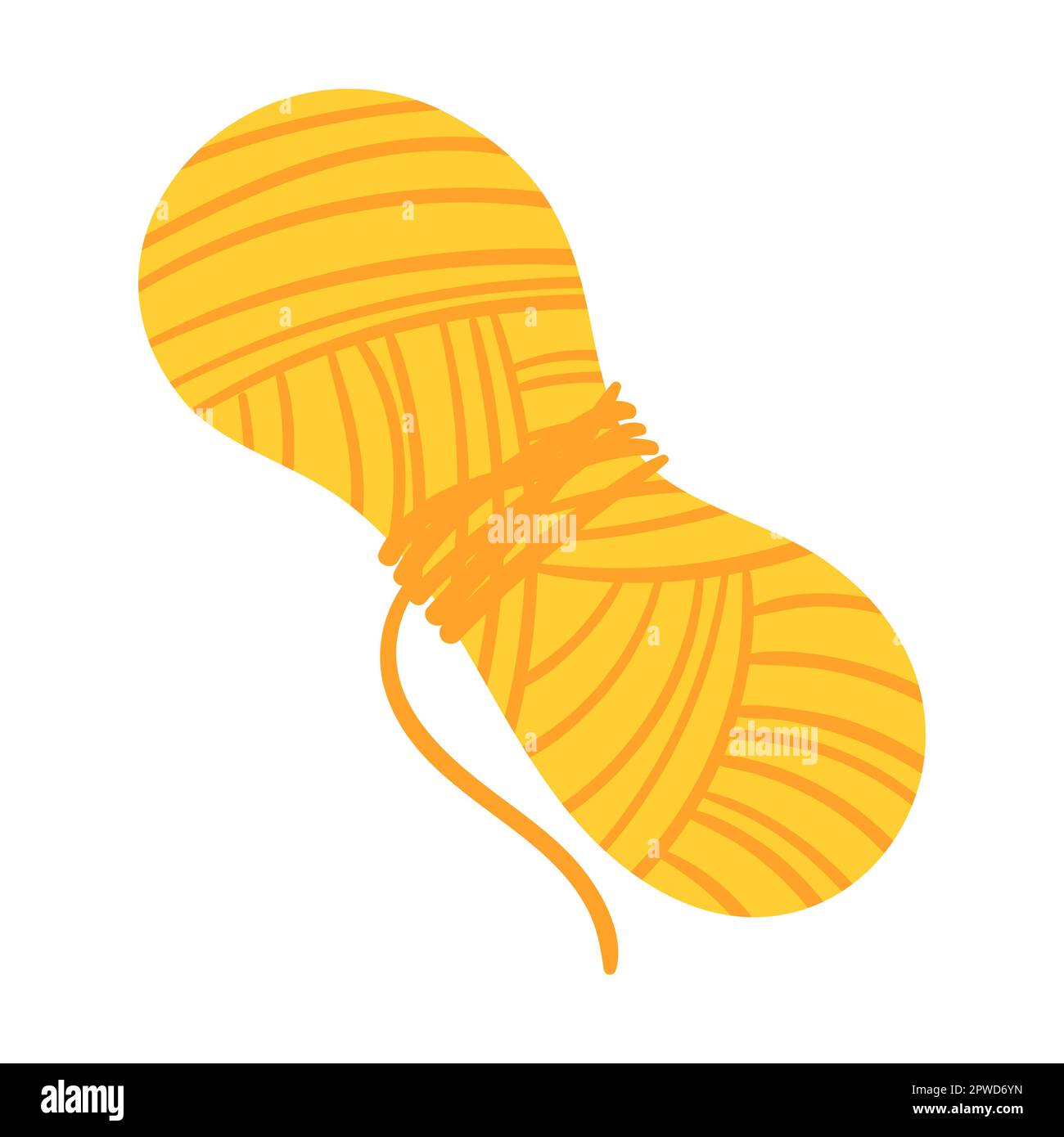 Yellow Yarn Clipart
