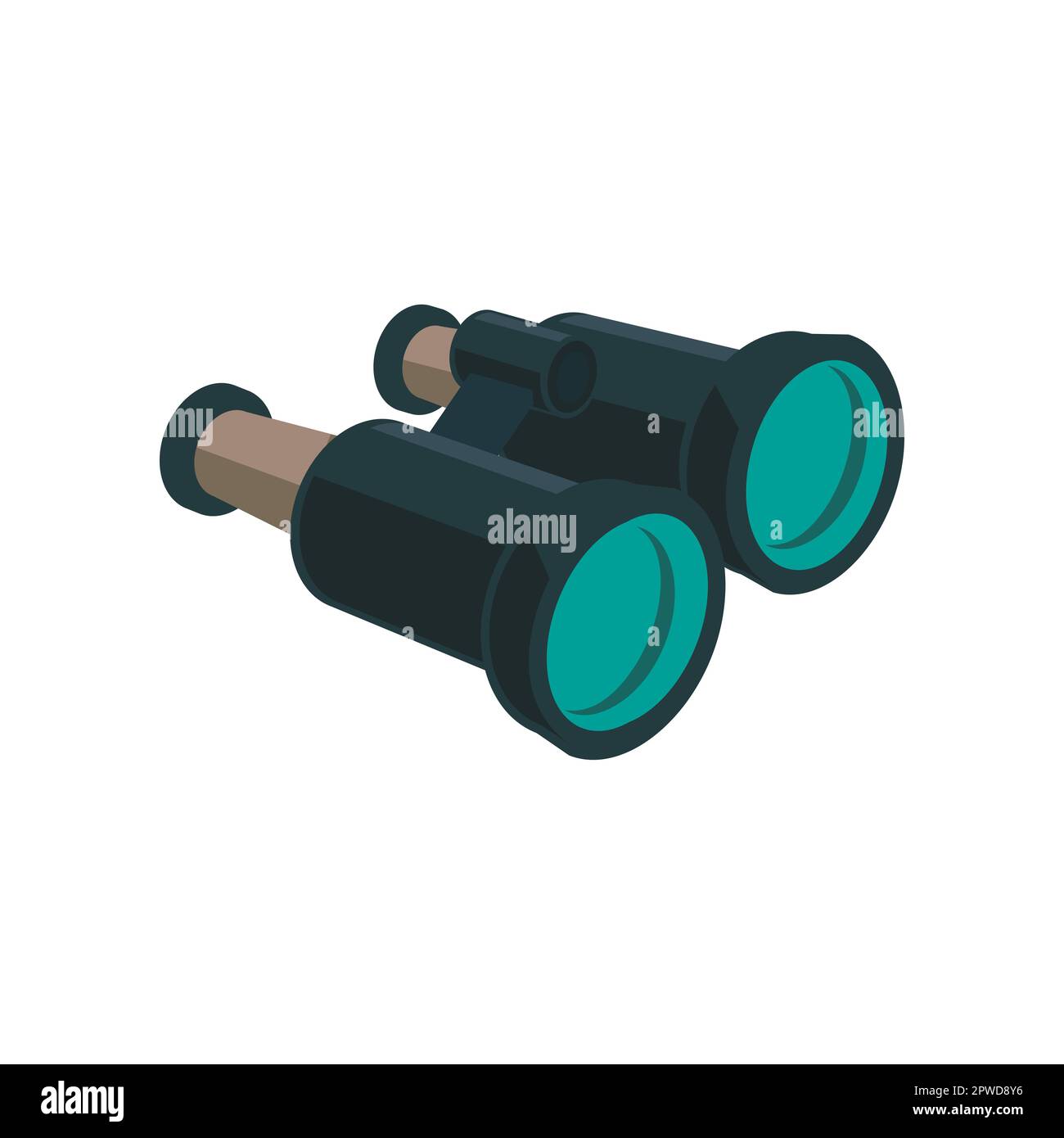 Binocular cartoon illustration Stock Vector Image & Art Alamy