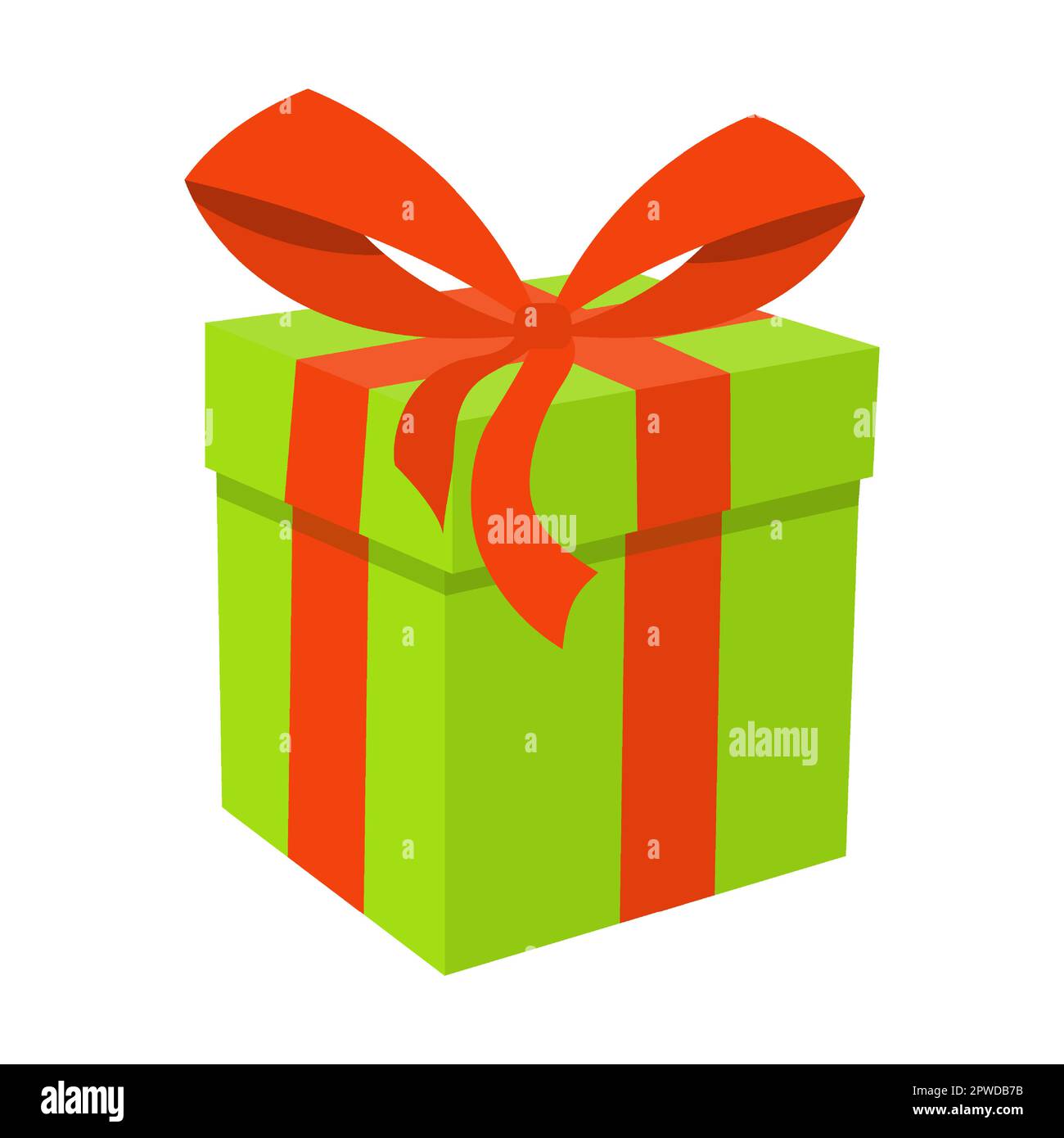 Color gift boxe on white background cartoon vector illustration. Stack of wraps with ribbons for Christmas, New Year or birthday present Stock Vector
