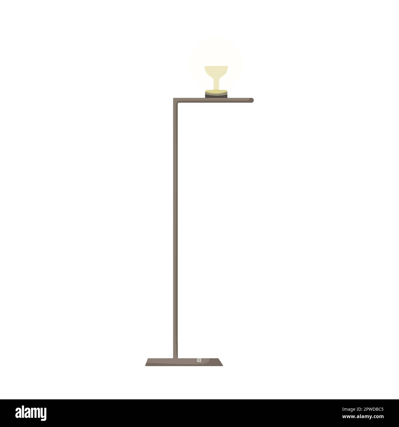 corner wall Pendant lamp, light fixtures and cartoon illustration