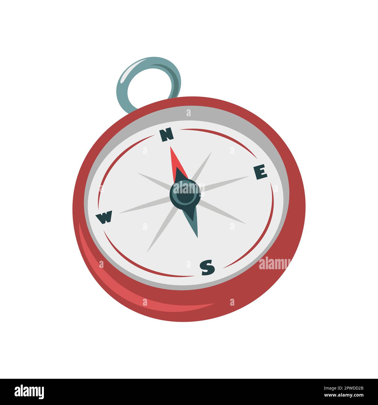 Compass cartoon illustration Stock Vector Image & Art - Alamy