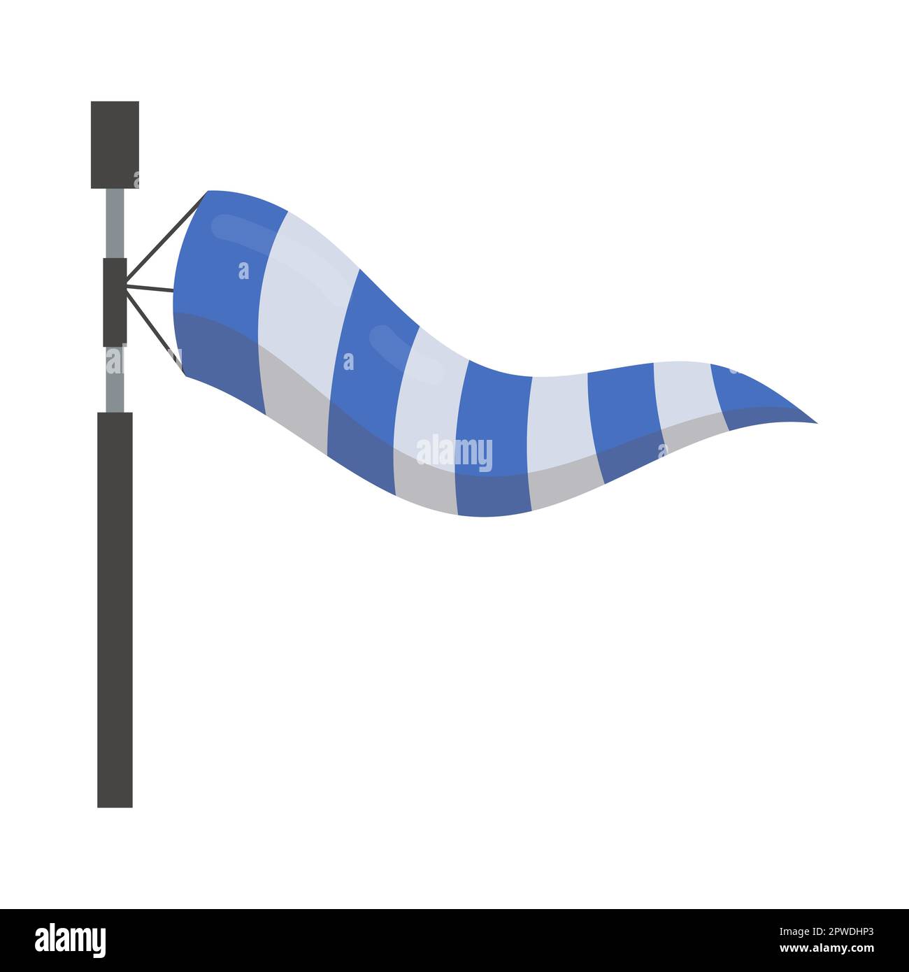 blue-and-white-windsock-cartoon-illustration-stock-vector-image-art