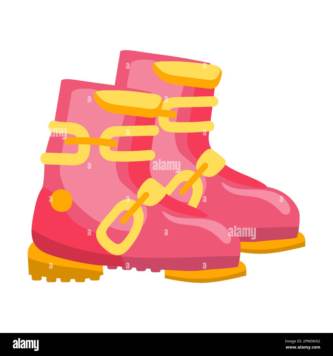 climbing ski boots, equipment for skiing and sledding vector