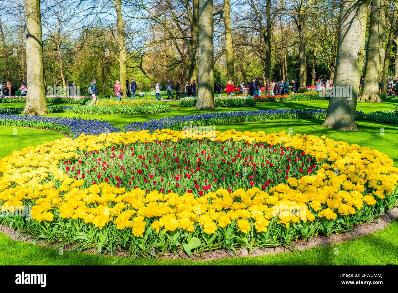 LISSE, HOLLAND APRIL 19, 2023 Keukenhof, also known as the Garden of