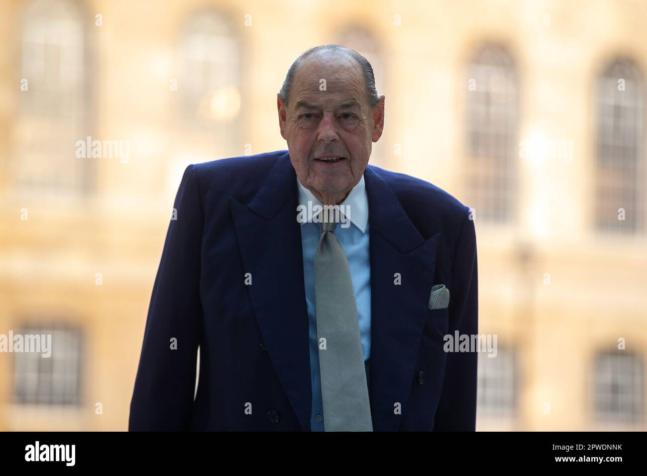 London, England, UK. 30th Apr, 2023. Conservative peer NICHOLAS SOAMES is seen outside BBC as he appears on Sunday With Laura Kuenssberg show. (Credit Image: © Tayfun Salci/ZUMA Press Wire) EDITORIAL USAGE ONLY! Not for Commercial USAGE! Credit: ZUMA Press, Inc./Alamy Live News Stock Photo