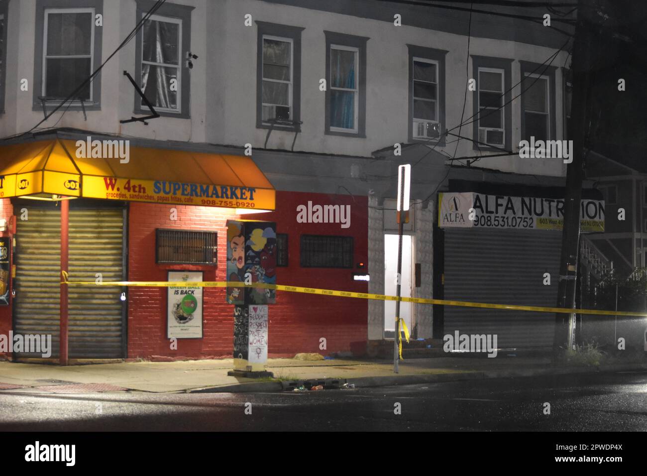 Location where the stabbing occurred. Stabbing in Plainfield, New