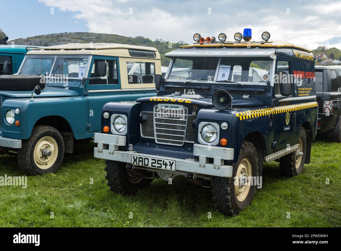 Land Rover, Llandudno Transport Festival 2023 Stock Photo Alamy