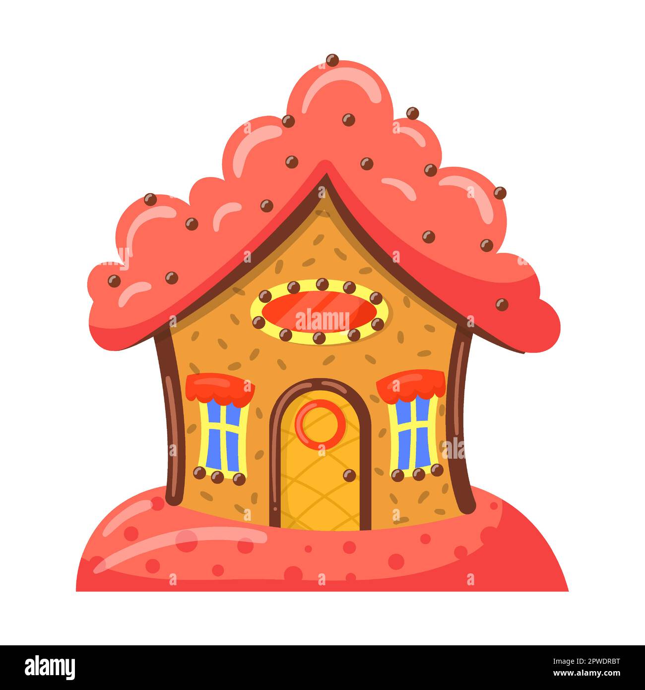 Ice cream cherry tree Stock Vector Images - Alamy