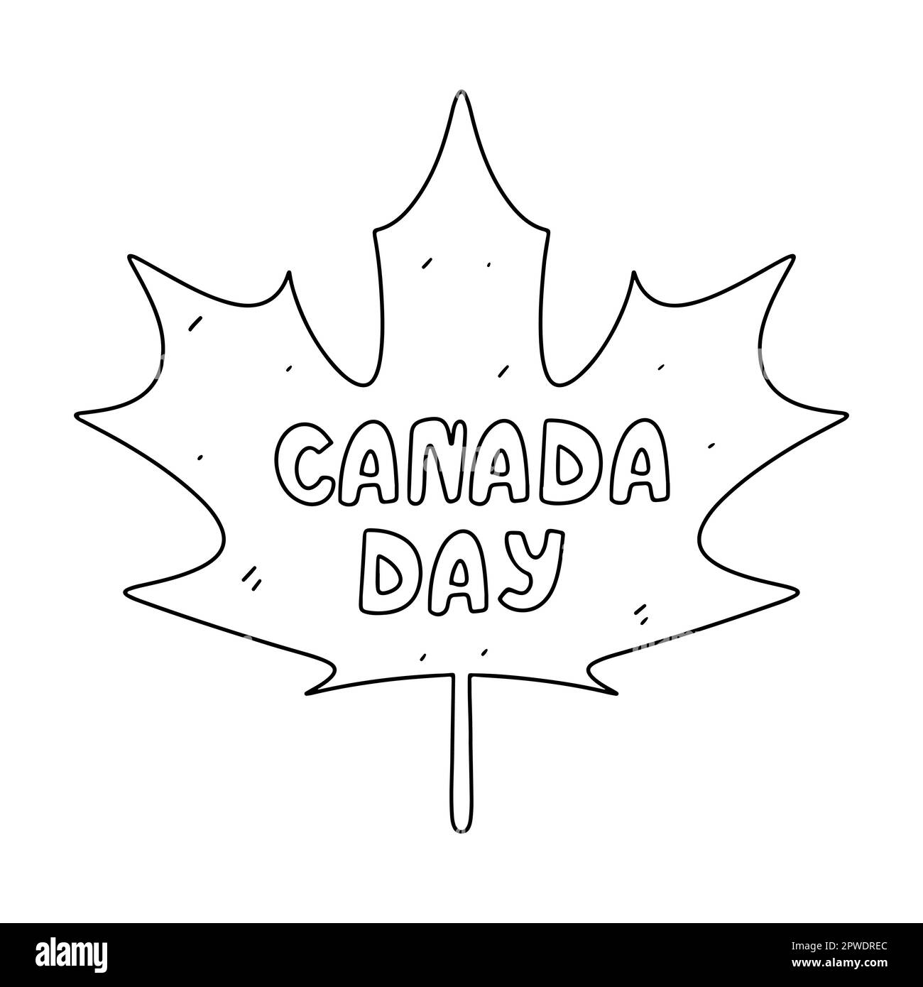 Canada coloring page