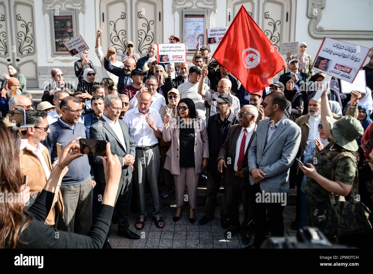 Tunis, Tunisia. 29th Apr, 2023. Tunis, Tunisia. 29 April 2023