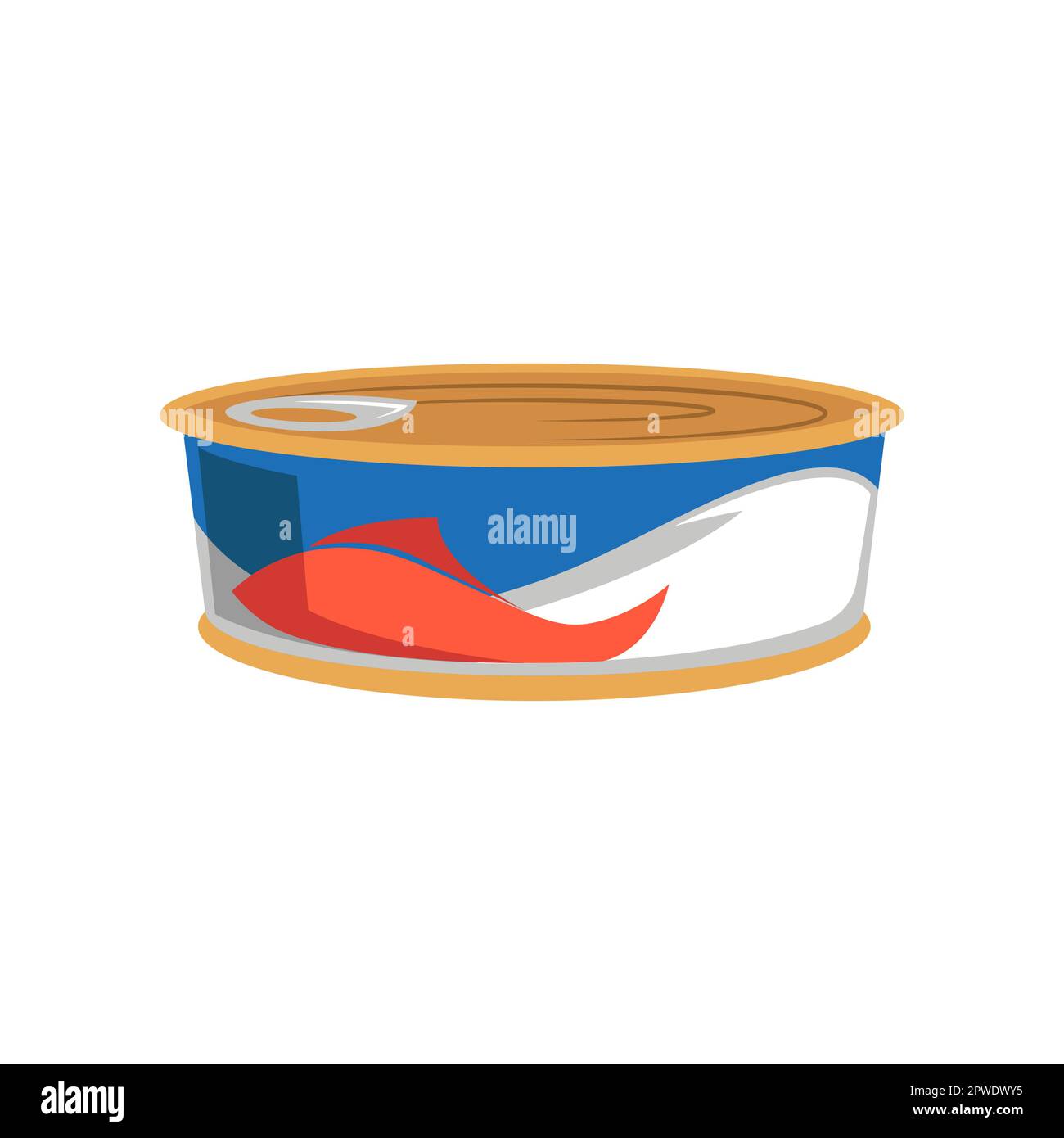 Canned fish market Stock Vector Images - Alamy