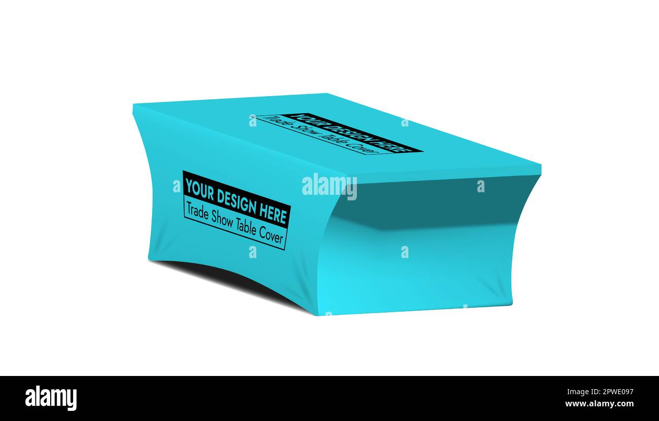 Tablecloth for event. Mockup template Stock Vector Image & Art Alamy