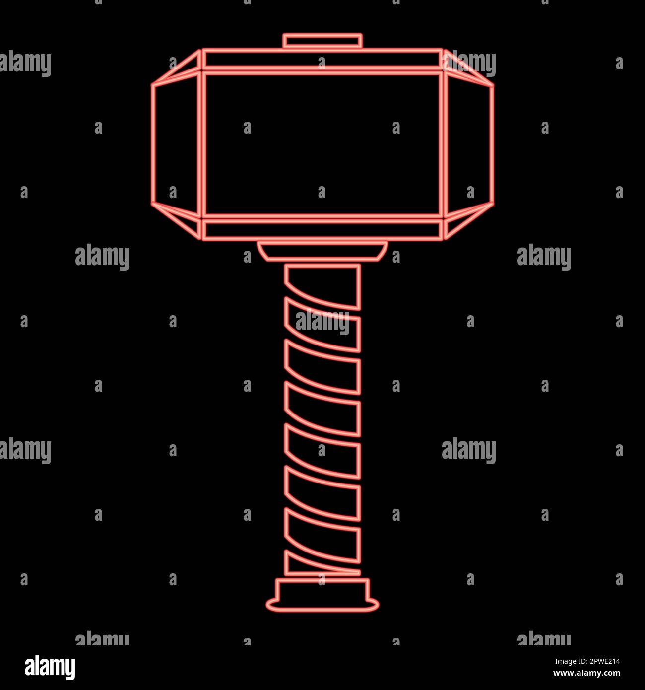 Norse god of light Stock Vector Images Alamy