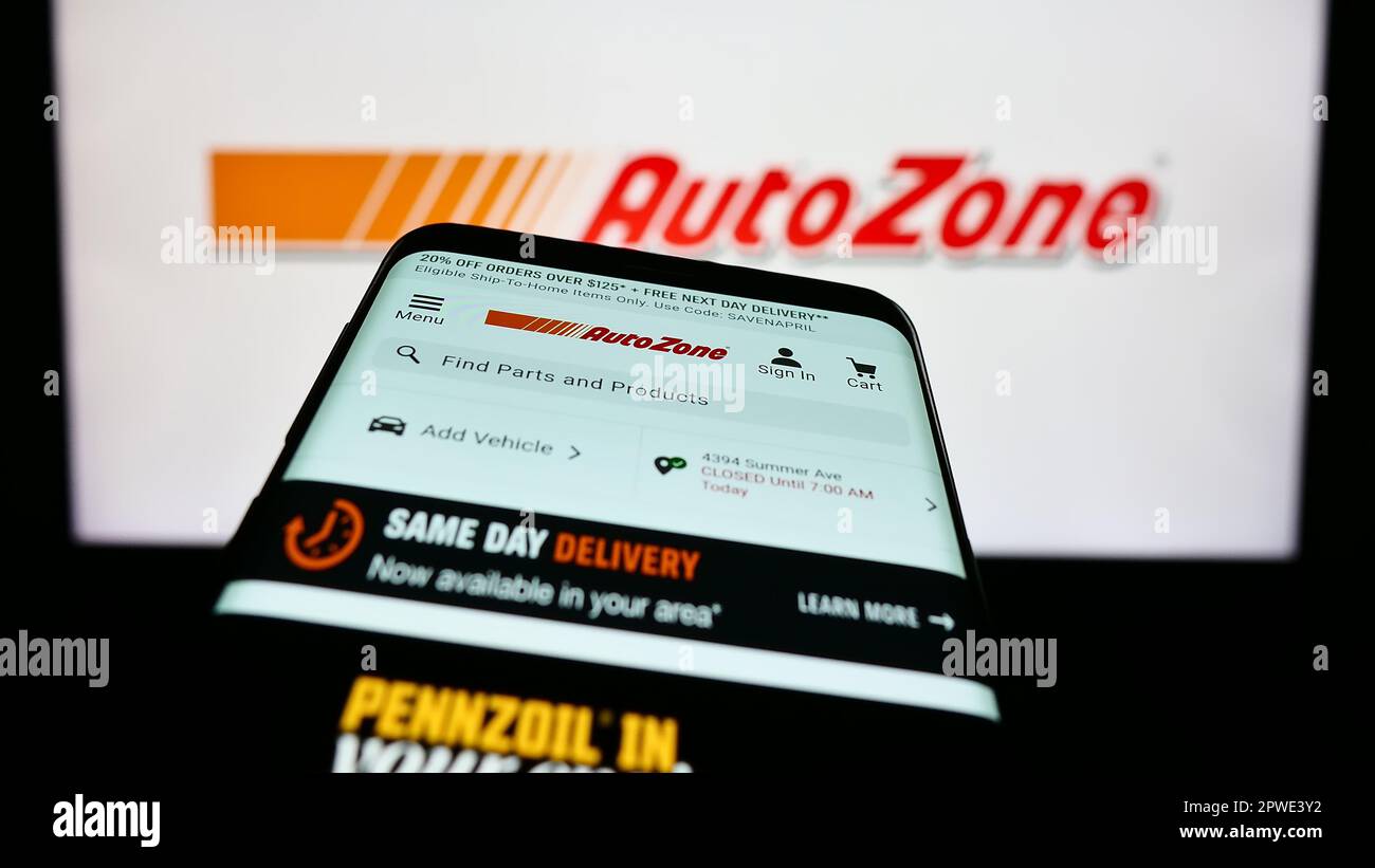Autozone logo hires stock photography and images Alamy