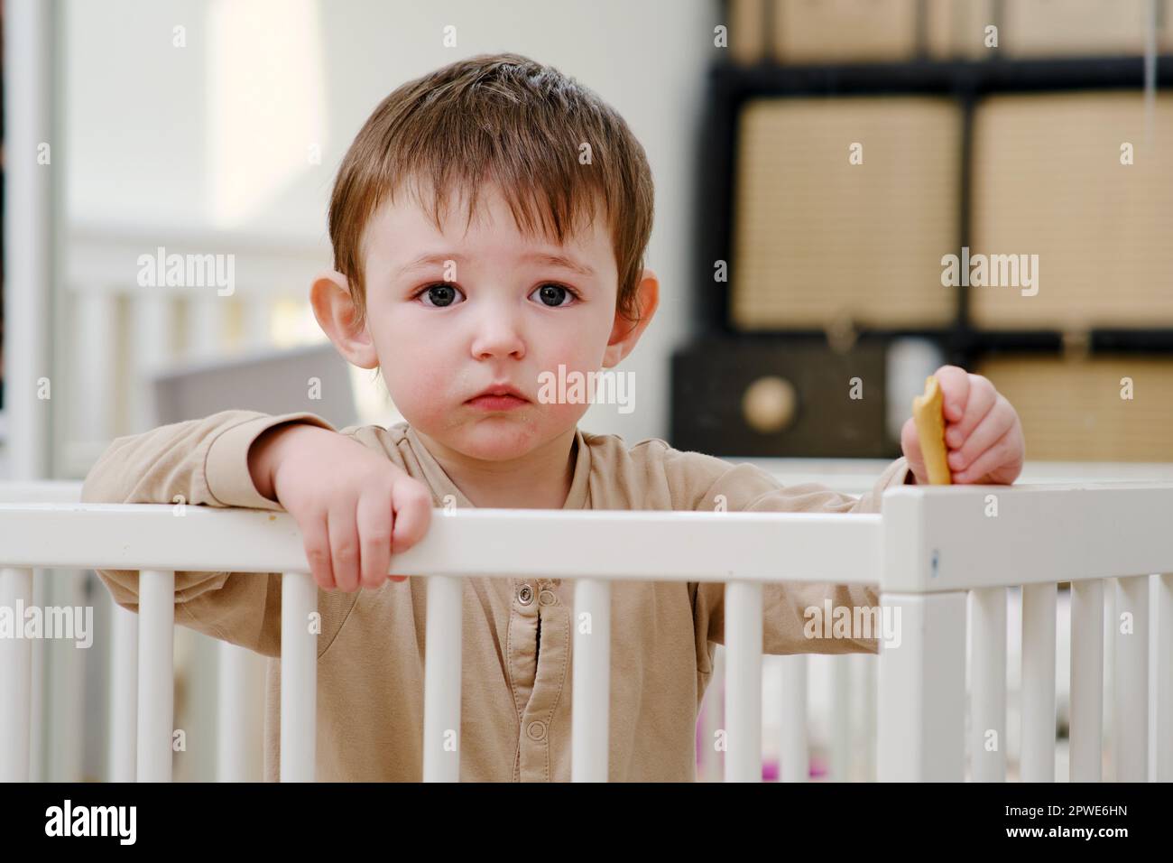 Boy eats cookie hires stock photography and images Alamy