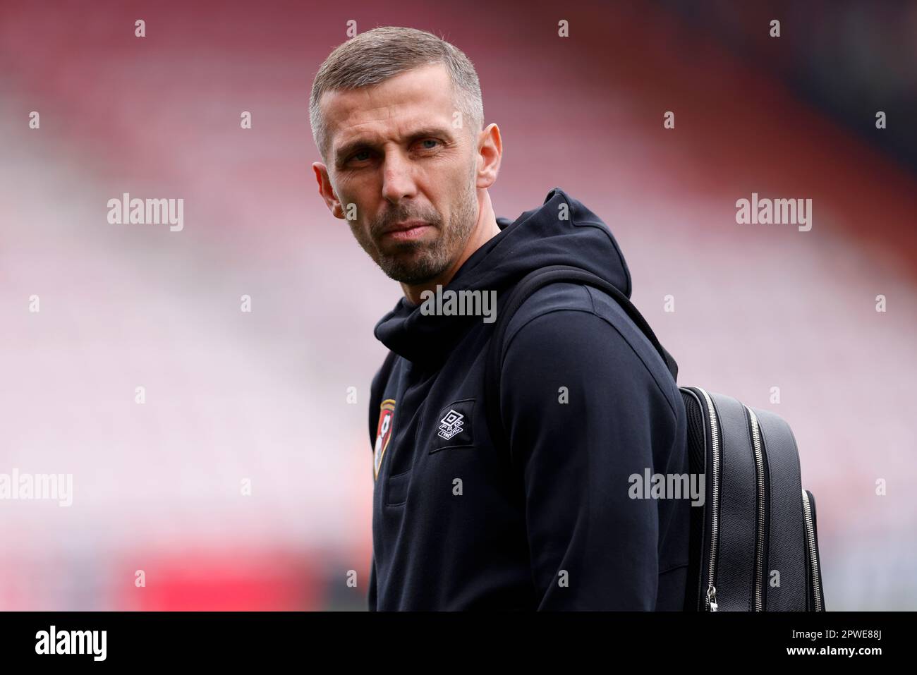 Bournemouth Manager Gary O Neil looks on ahead of the Premier