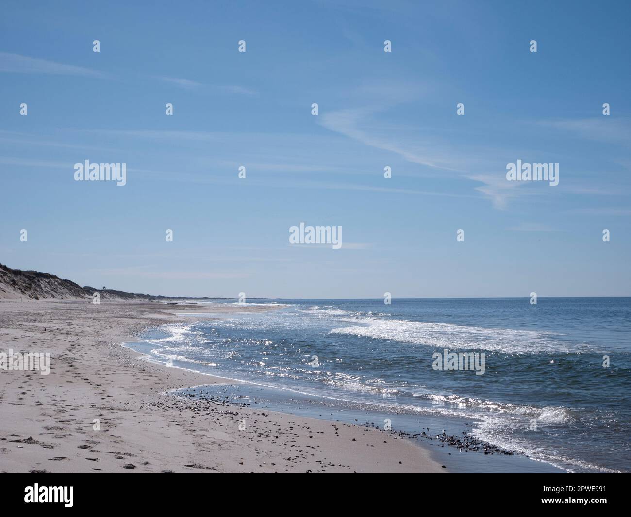 Am Meeresstrand, Dänemark, Nordsee, At the sea beach, Denmark, North