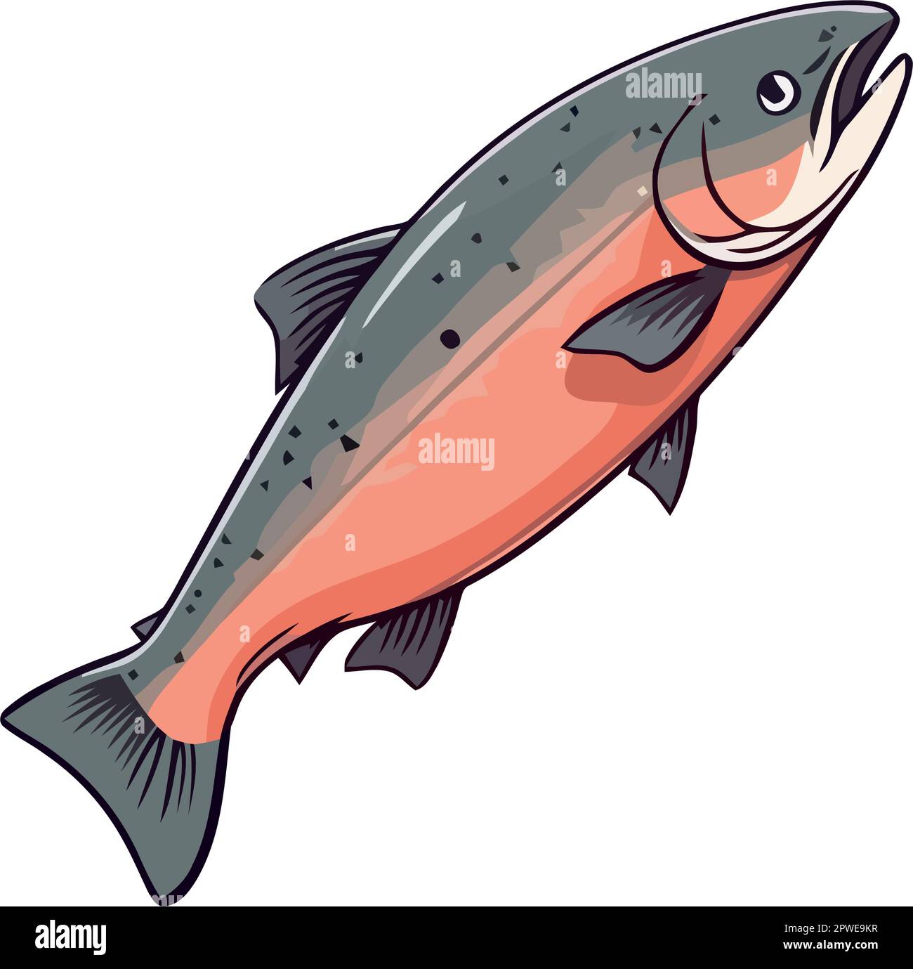 Catching fish hand Stock Vector Images - Alamy