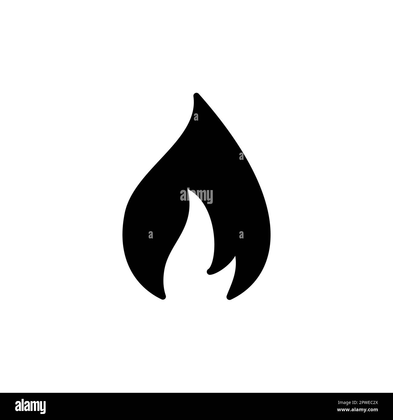 Fire icon vector. fire flame icon Stock Vector Image & Art - Alamy