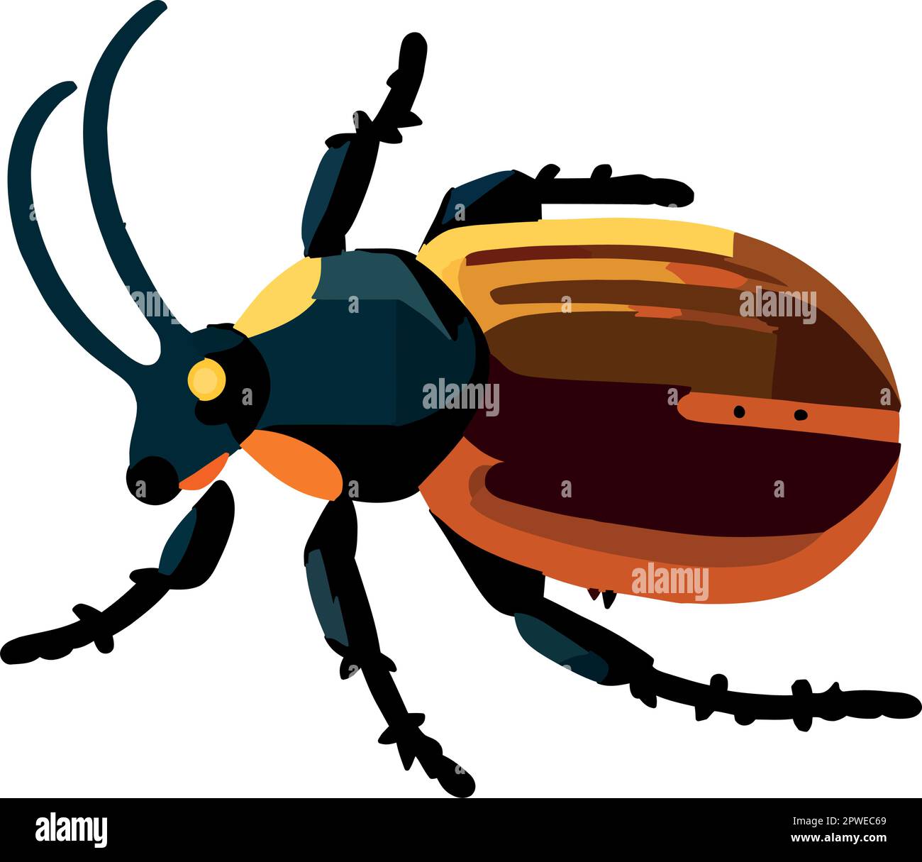 Small insect symbol Stock Vector Image & Art - Alamy