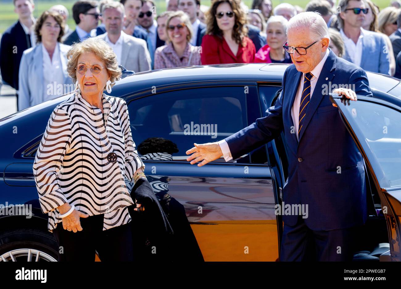 VALKENBURG Princess Margiet and Pieter van Vollenhoven on the orange