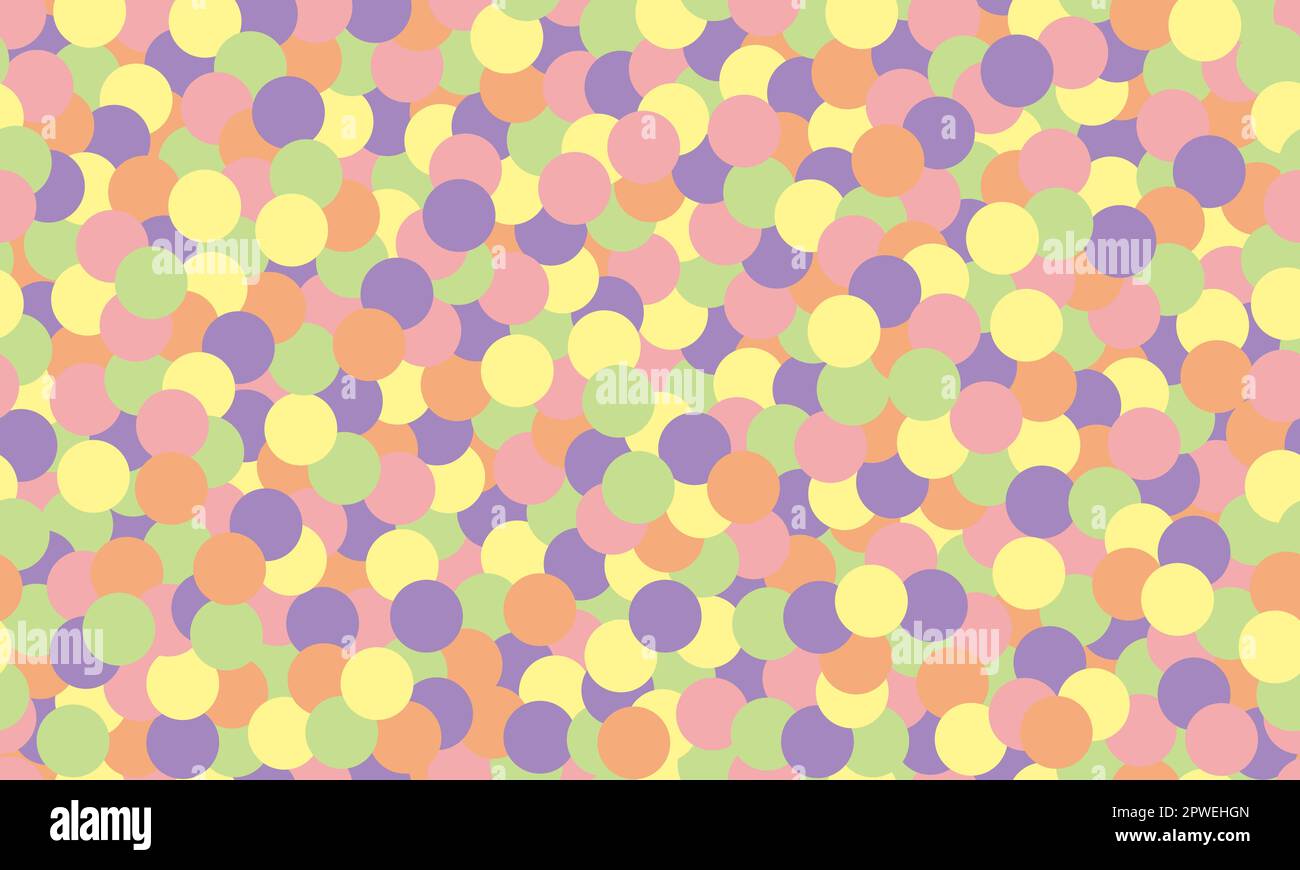 Vector background with seamless circular pattern Stock Vector