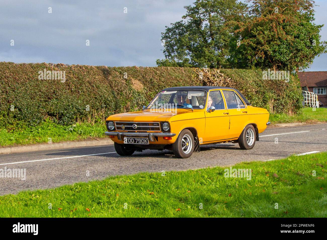 Opel Agila editorial stock image. Image of yellow, transport