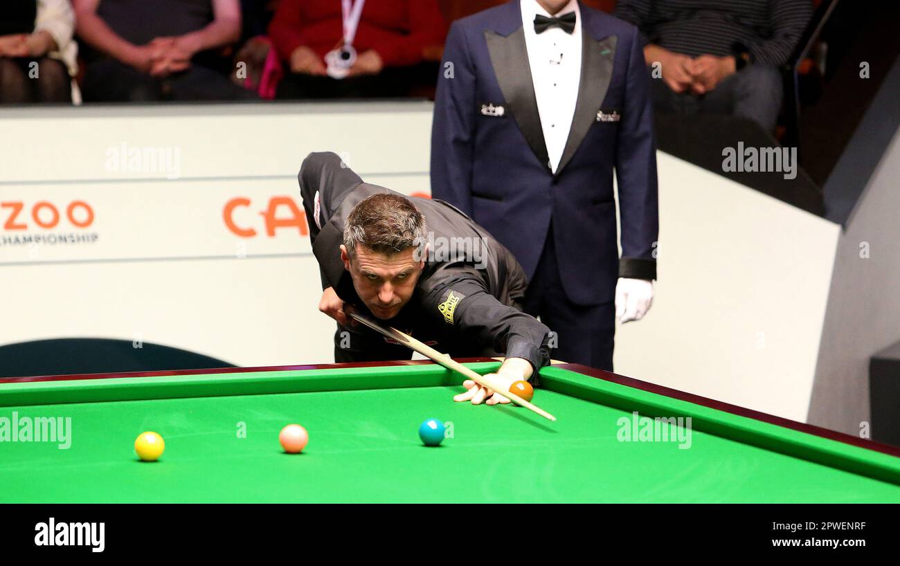30th April 2023; The Crucible, Sheffield, England 2023 Cazoo World
