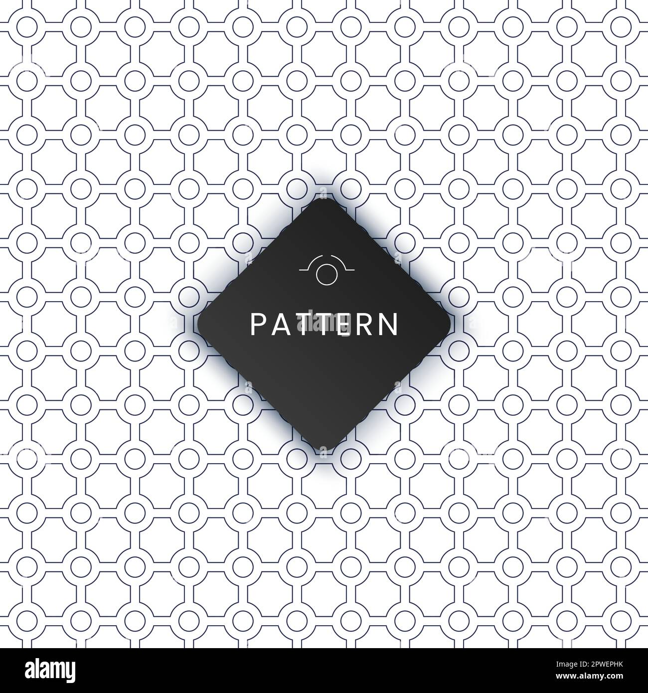 Abstract seamless pattern vector suitable for interior design Stock Vector