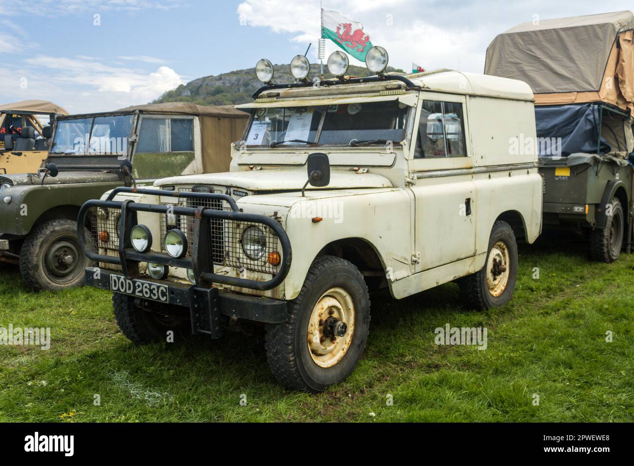 Land Rover, Llandudno Transport Festival 2023 Stock Photo Alamy