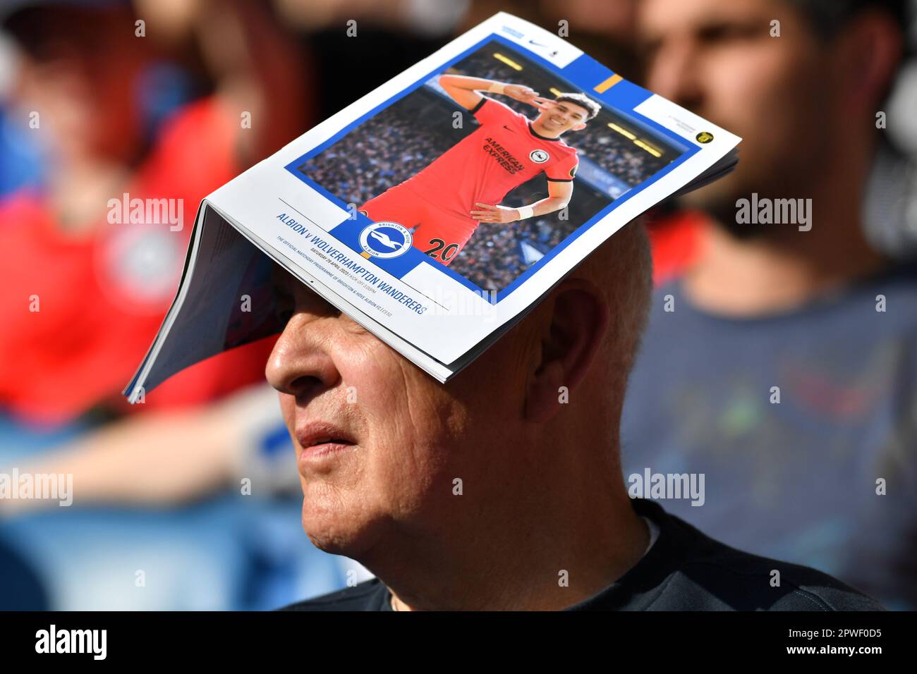 Football fans fan programme programmes hi-res stock photography and ...