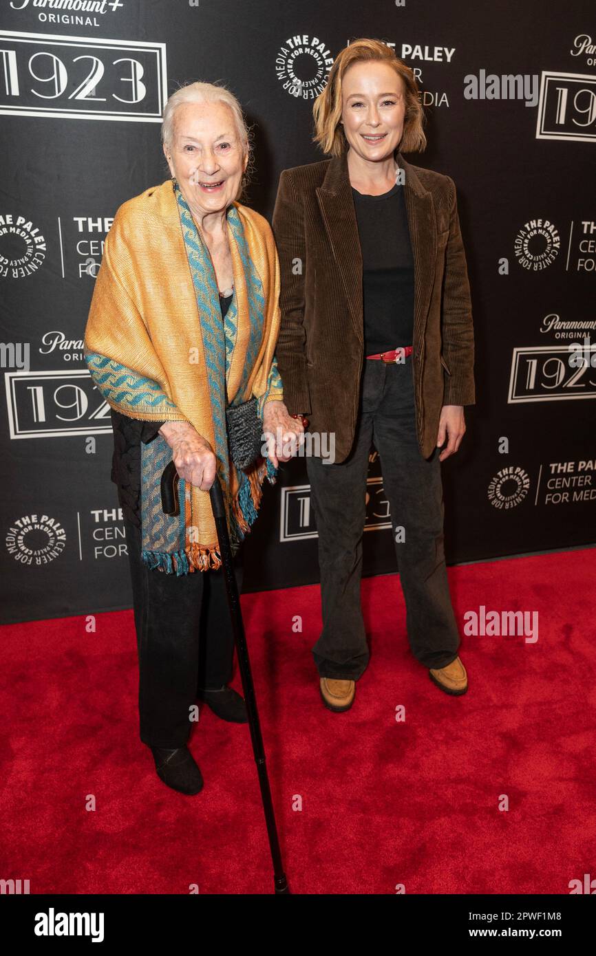 New York, USA. 29th Apr, 2023. Rosemary Harris and Jennifer Ehle attend