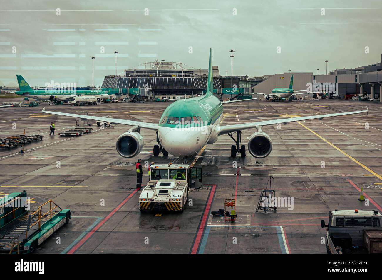 Aer Lingus is the Flag Carrier of Ireland Stock Photo