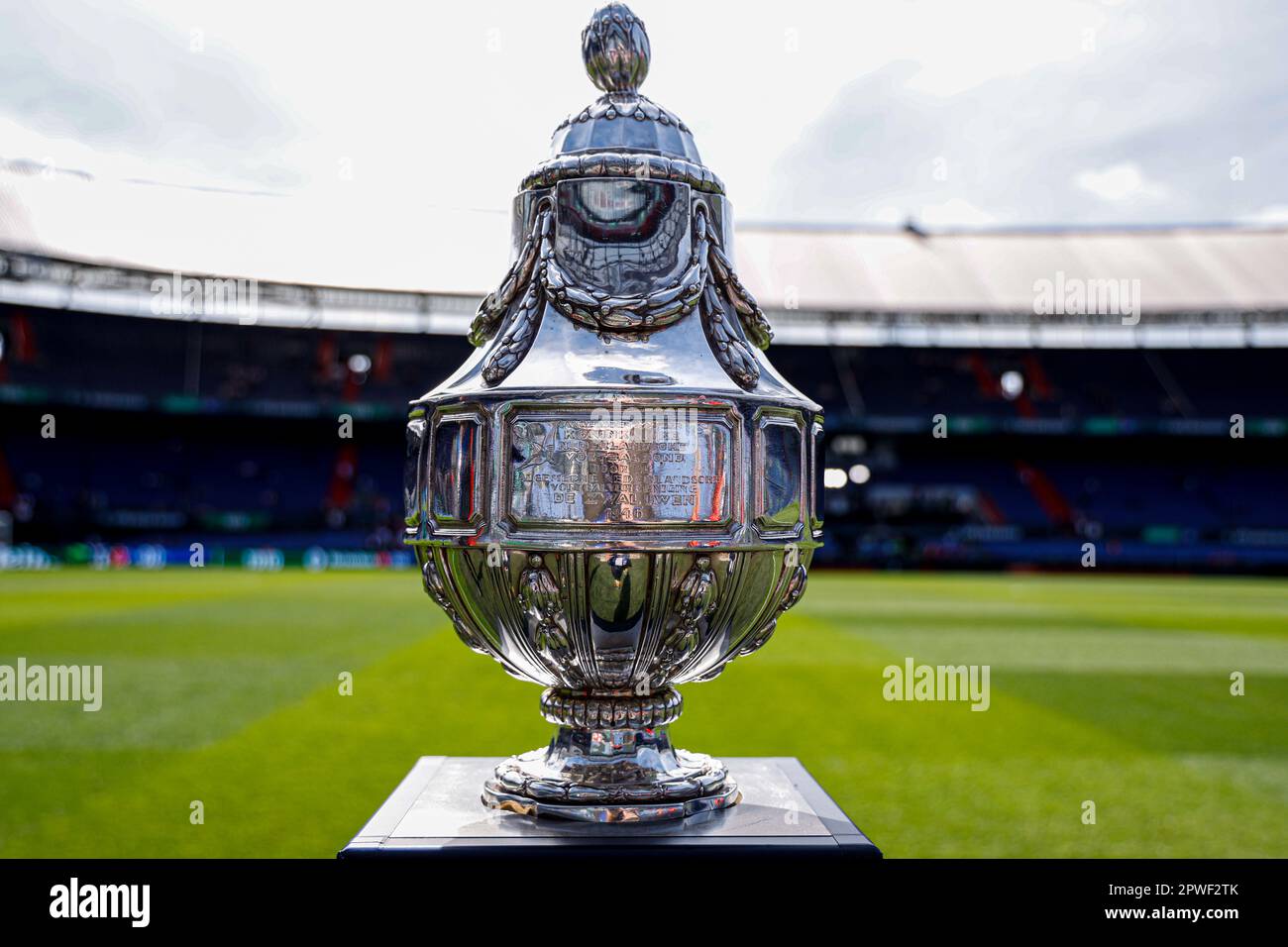 30-04-2023: Sport: Ajax v PSV KNVB Beker finale ROTTERDAM, NETHERLANDS -  APRIL 30: trofee de dennenappel during the match KNVB Cup Final AFC Ajax  and Stock Photo - Alamy