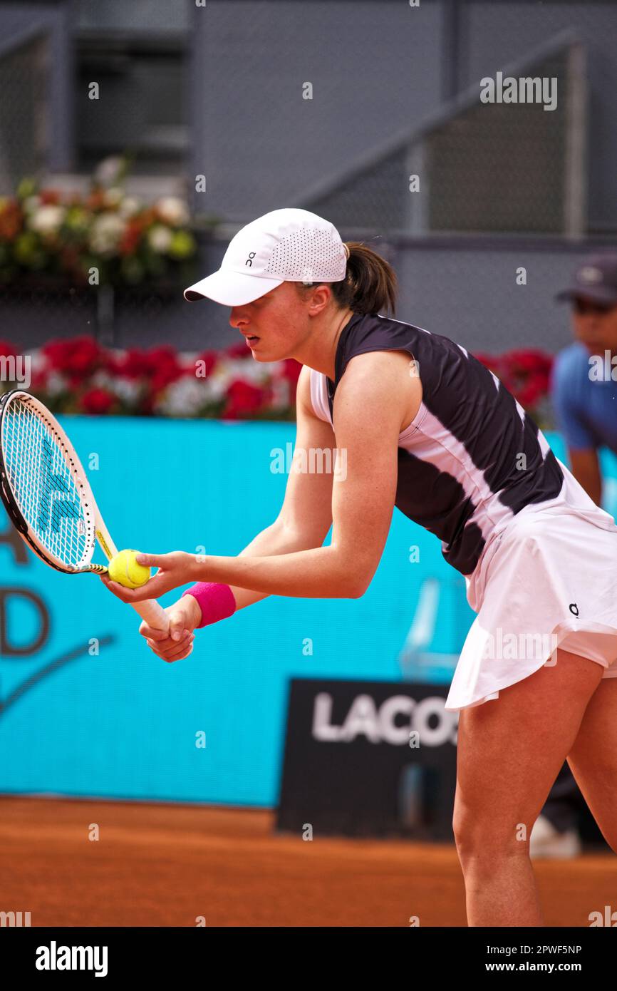 Madrid, Spain. 30th Apr, 2023. Tennis Mutua Madrid Open tennis