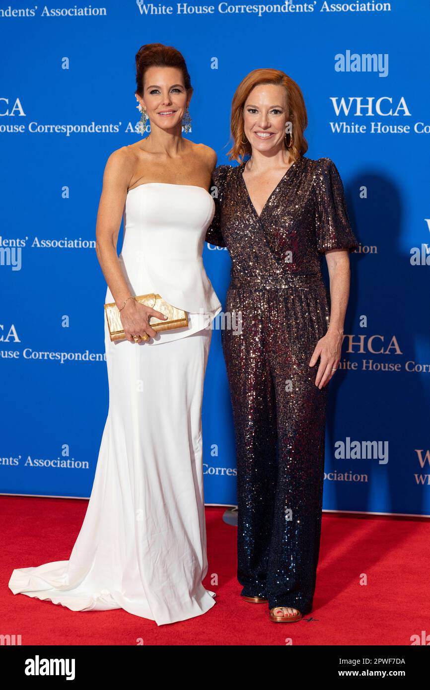 NBC host Stephanie Ruhle and former White House Press Secretary Jen ...