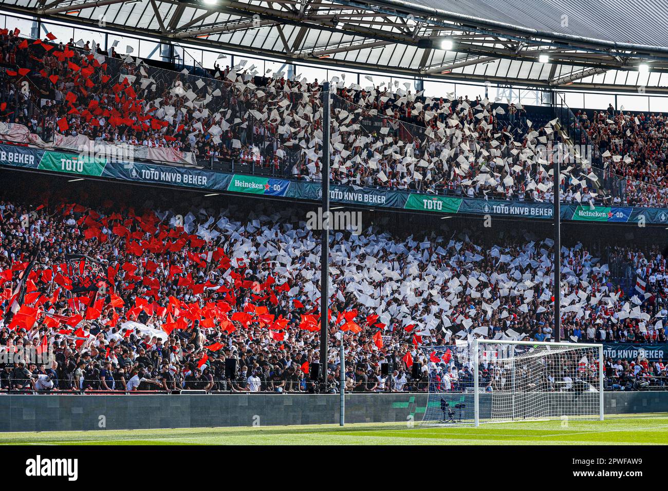 Final KNVB cup Ajax against NAC. Captain Henk Groot and the KNVB Cup Date:  June 14, 1961 Keywords: sport, football Institution name: AJAX, NAC Stock  Photo - Alamy