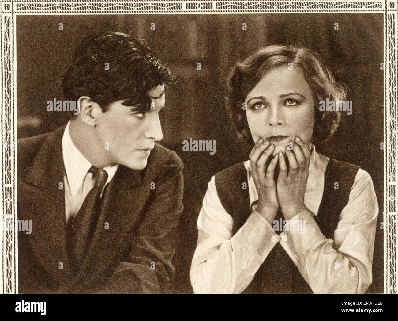 IVOR NOVELLO and MABEL POULTON in THE CONSTANT NYMPH 1928 director ...