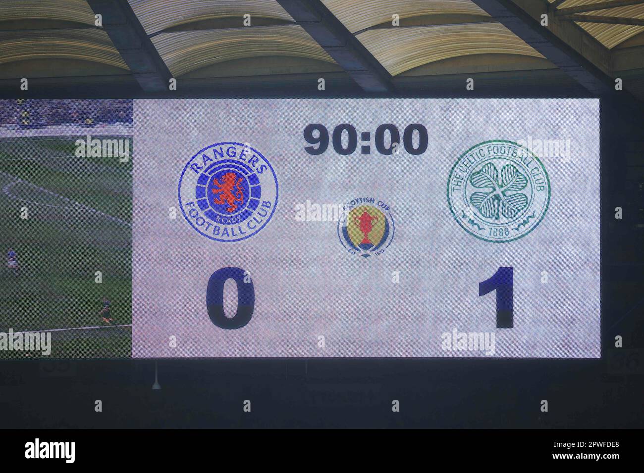 Glasgow, Scotland. 30th April 2023; Hampden Park, Glasgow, Scotland Scottish Cup Football Semi